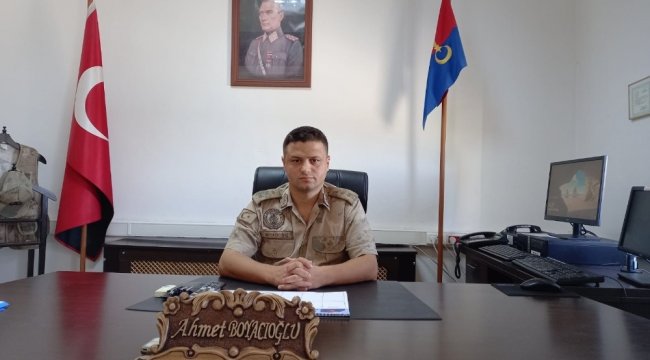 Malatya'nın Yeşilyurt İlçe Jandarma Komutanlığı görevine atanan Jandarm...