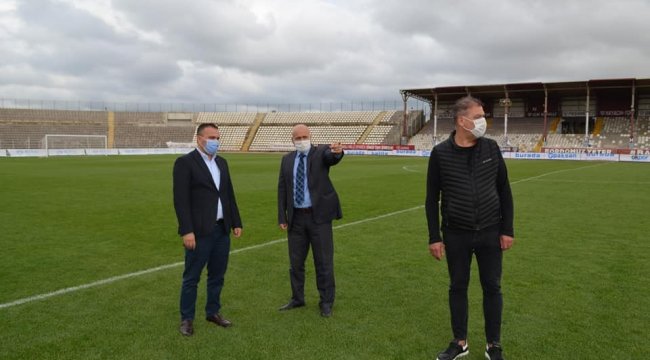 Balıkesir'in Bandırma ilçesinde bulunan 17 Eylül Stadı Bandırmaspor'...