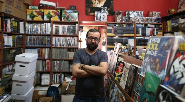 Bursa'nın tek çizgi roman dükkânı Çizman da pandemi süreci ve kurdaki y...