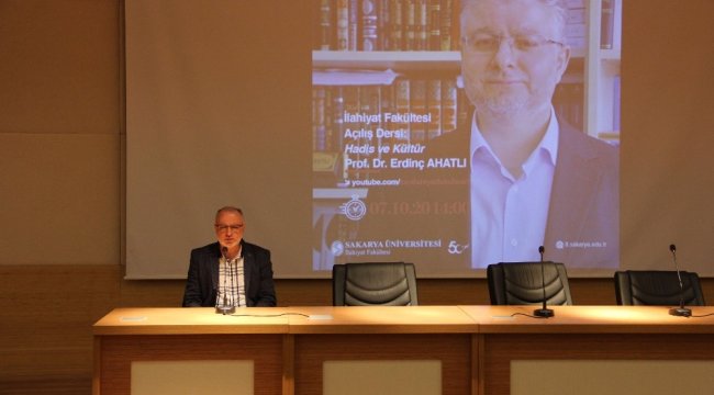 Sakarya Üniversitesi İlahiyat Fakültesi 2020-2021 öğretim yılı açılış dersi...