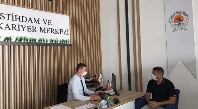 Samsun Büyükşehir Belediyesi bünyesinde hizmet veren İstihdam ve Kariyer Me...