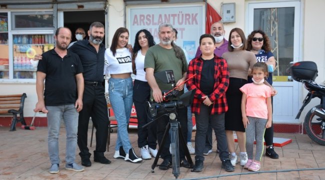 Samsun'un Atakum ilçesinde 'Ölüm Tuzağı' isimli sinema filminin...