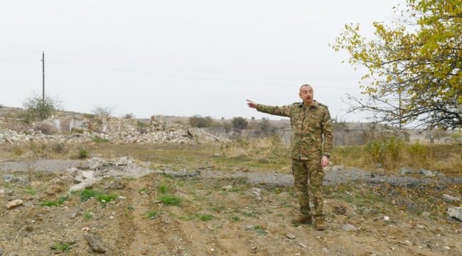 Azerbaycan Cumhurbaşkanı İlham Aliyev ve eşi Mihriban Aliyeva, ilk ziyaretl...