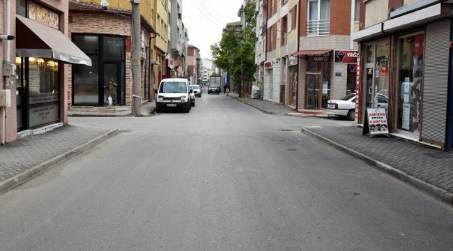 Tepebaşı Belediyesi, Fatih Mahallesi Derman Caddesi'nde gerçekleştirdiğ...