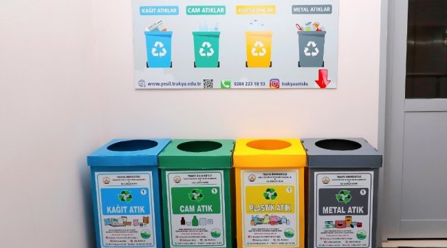 İsrafın önlenmesi ve kaynakların daha verimli kullanılması amacıyla Çevre v...