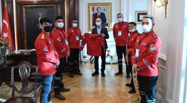 TAMGA Uluslararası Arama Kurtarma ve Yardım Derneği Genel Başkanı Yağız Kız...