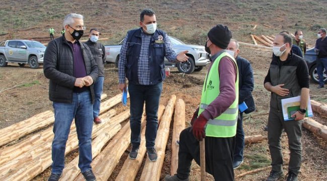 Adana Orman Bölge Müdürlüğüne bağlı Kozan Orman İşletme Müdürlüğü sınırları...