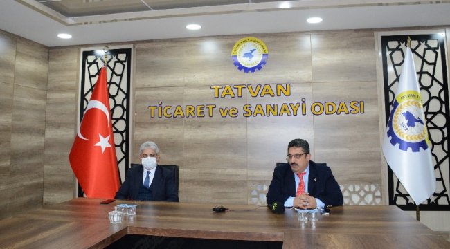 Bitlis'in Tatvan Ticaret ve Sanayi Odası (TATSO) ev sahipliğinde Bitlis...