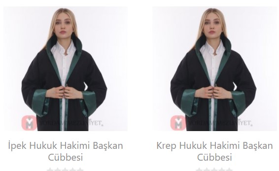 Hâkim ve Savcı Cübbesi Alırken Önemli Renk Farklılıkları