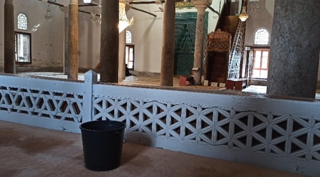 İzmir'in Ödemiş ilçesine bağlı Birgi Mahallesindeki 700 yıllık Ulu Cami...