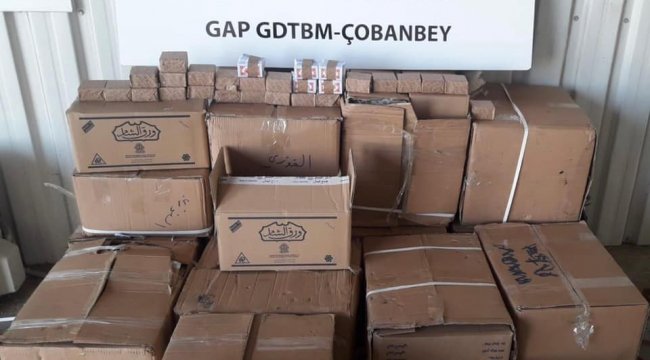 Kilis'in Elbeyli ilçesindeki Çobanbey Gümrük Kapısı'nda, Türkiye