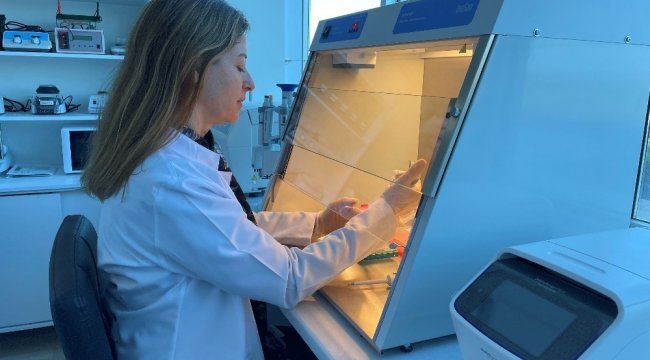 Bursa'daki ULUTEK Teknopark Kuluçka Merkezi'nde, kanserde tanı ve t...