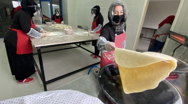 DÜZCE (İHA) – Düzce'de kurulan Olimpik Anneler Kadın Kooperatifi, olimp...