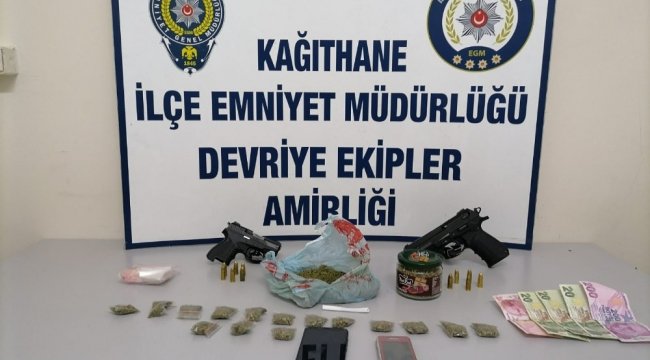 Kağıthane İlçe Emniyet Müdürlüğü ekiplerinin bir süredir peşinde oldukları ...