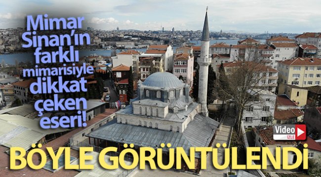 Kazasker İvaz Efendi Camii farklılıklarıyla dikkat çekiyor