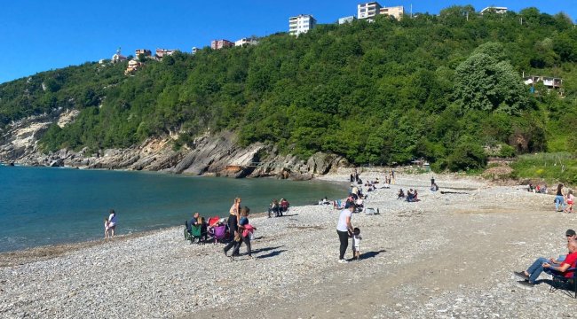 Zonguldak'ta Değirmenağzı Plajı'nda 17 günlük tam kapanma kısıtlama...