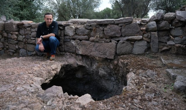 Manisa'nın Yunusemre ilçesinde bulunan 2800 yıllık Aigai Antik Kenti
