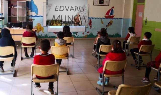 Şırnak'ın Silopi ilçesinde Yunus Emre İlkokulu öğrencileri, Avrupa eğit...