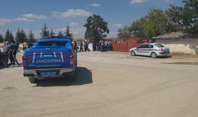 Ankara'nın Haymana ilçesinde çıkan kavgada damadın açtığı ateş sonucu h...