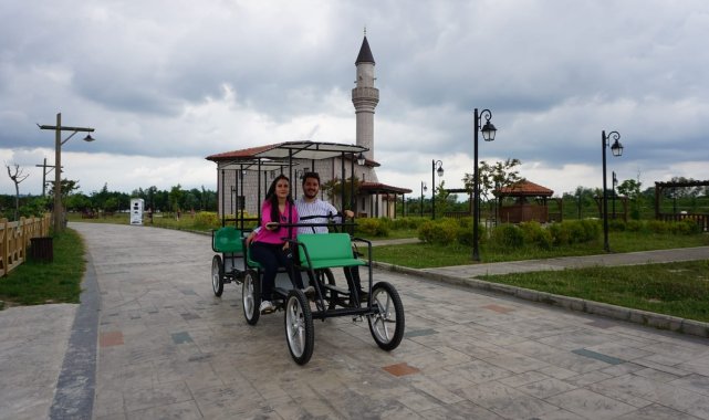Çarşamba "Yeşilırmak Doğal Yaşam Parkı" yemyeşil doğası ve birbir...