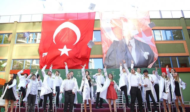 Doğa Koleji Acarkent Kampüsü öğrencileri, Milli Eğitim Bakanlığının vermiş ...