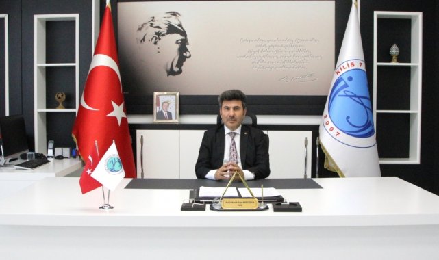 Kilis 7 Aralık Üniversitesi Rektörü Prof. Dr. Mustafa Doğan Karacoşkun, üni...
