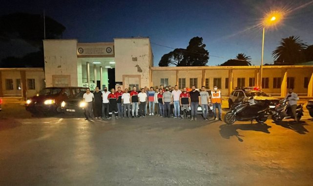 Bozdoğan'ın Başalan ve Kavaklıdere Mahallelerinde çıkan yangına müdahal...