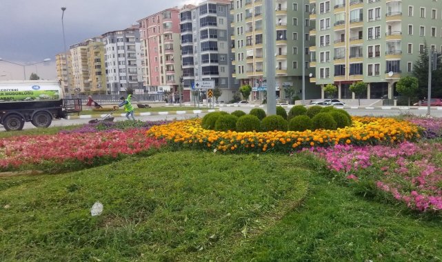 Çorum Belediyesi Park ve Bahçeler Müdürlüğü, şehrin genelinde 241 parkın ba...