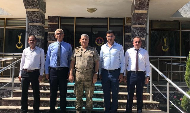 GAP Gümrük ve Dış Ticaret Bölge Müdürü Mehmet Tuncay Bayraktar ile beraberi...