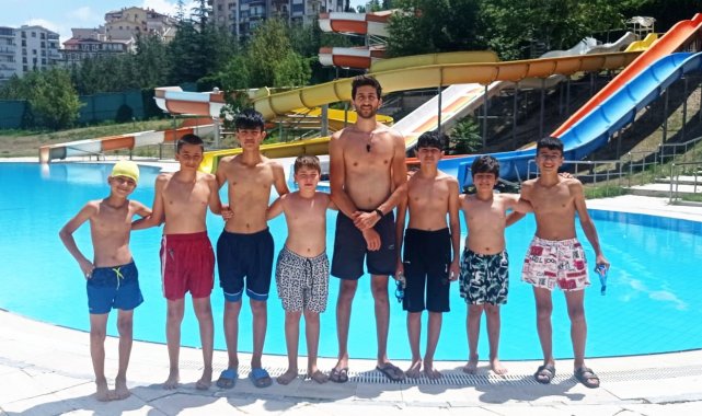 Keçiören Aktepe ve Kalaba'da bulunan aqua parklar 7-15 yaş arası çocukl...