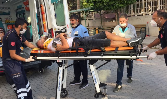 Konya'nın Kulu ilçesinde meydana gelen trafik kazasında, önünde seyir h...