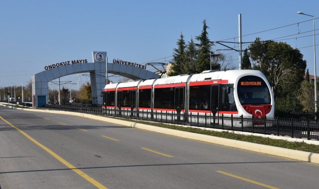 Samsun Büyükşehir Belediyesi SAMULAŞ A.Ş., yeni uygulamaya aldığı sistem sa...