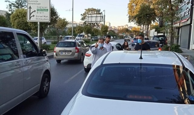 Kağıthane'de 2 yaşındaki kızı ve eşi birlikte parka giden psikolog Uğur...