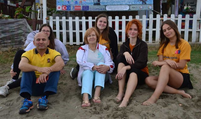 Sakarya'nın Karasu ilçesinde Erasmus+ Projesi kapsamında sekiz gün süre...