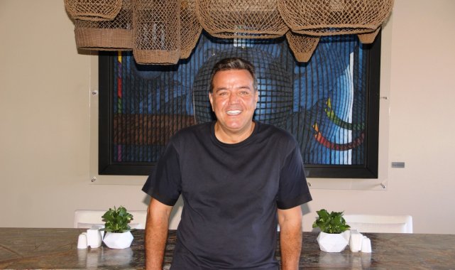 Ünlü iş adamı Murat Delibalta, Temmuz ayında Muğla'nın Bodrum ilçesinde...