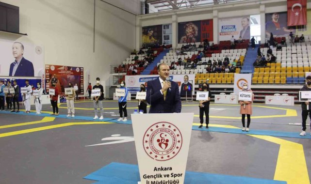 Ankara Keçiören Taha Akgül Spor Salonu'nda düzenlenen Türkiye Gençler T...