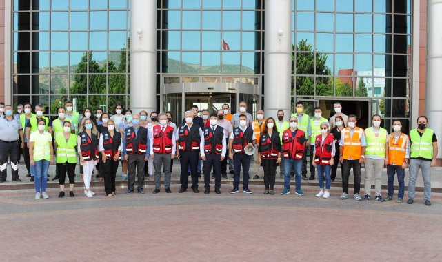 Aydın Adnan Menderes Üniversitesi'nde (ADÜ) gerçekleşen 'Acil Durum...