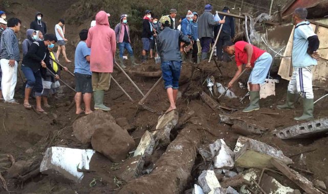 Endonezya'ya bağlı Bali Adası'nda meydana gelen 4.8 büyüklüğündeki ...