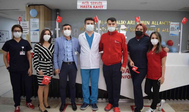 Gaziantep Özel ANKA Hastanesi'nde Türkiye Cumhuriyeti'nin kuruluşun...