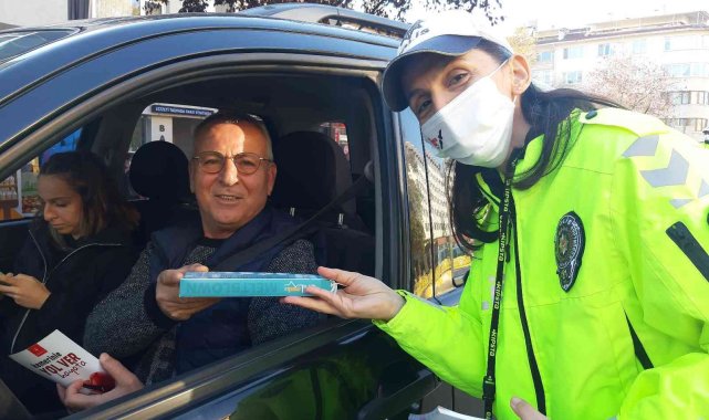 Edirne İl Emniyet Müdürlüğü Trafik Tescil ve Denetleme Şube Müdürlüğü ekipl...