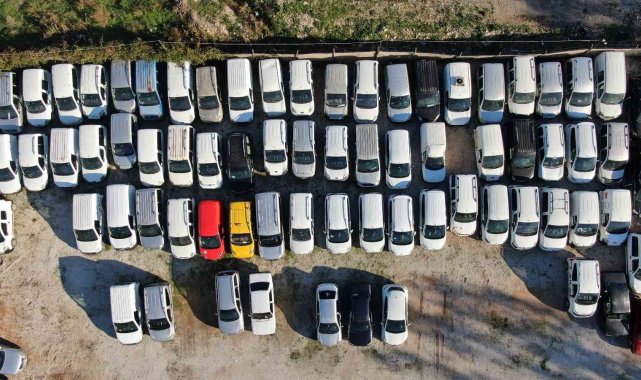 Antalya'da haciz yoluyla bağlanan araçlardaki artış yediemin otoparklar...