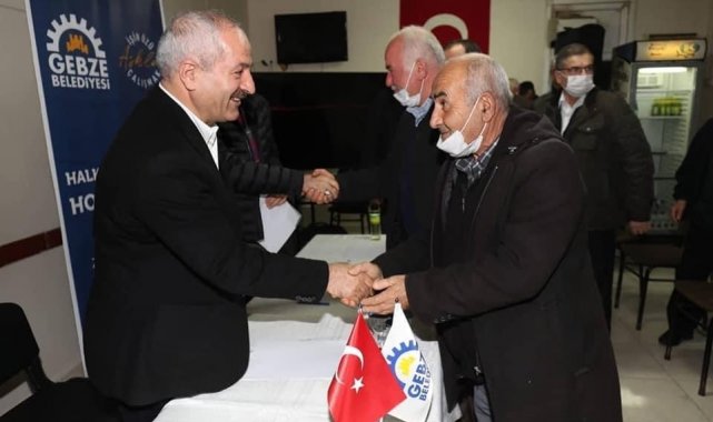 Gebze Belediye Başkanı Zinnur Büyükgöz, halk meclisi kapsamında Tepemanayır...