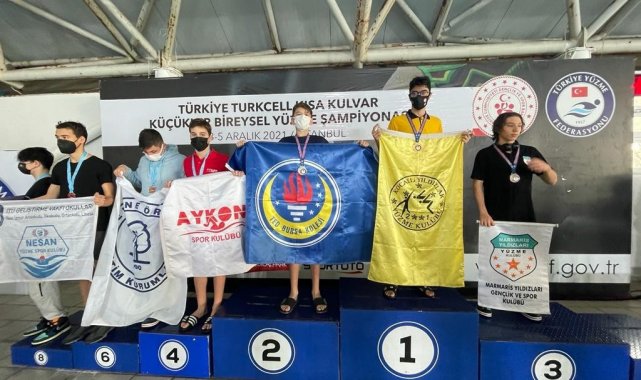 İstanbul'da Galatasaray Ergün Gürsoy Olimpik Yüzme Havuzunda 3 – 5 Aral...