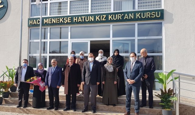 Yüreğir Kaymakamı Oğuzhan Bingöl, Hacı Menekşe Hatun Kız Kur'an Kursu