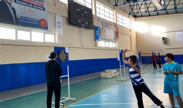 Aydın Gençlik ve Spor İl Müdürlüğü tarafından düzenlenen okul sporları kaps...