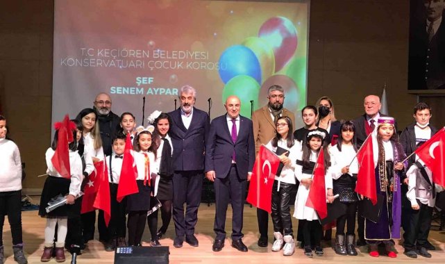 Keçiören Belediyesi konservatuvarı, Yunus Emre Kültür Merkezi'nde çocuk...