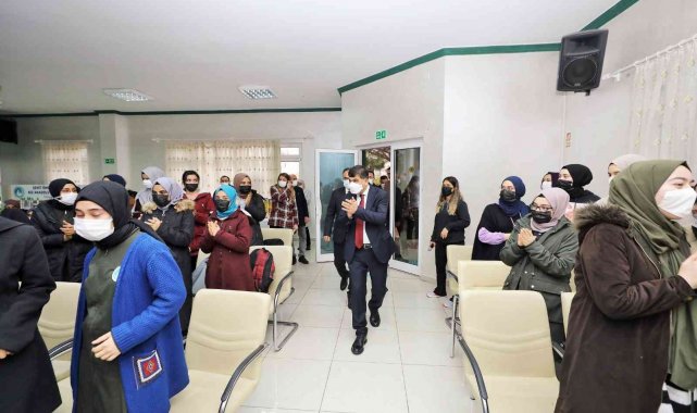 Şehitkamil Belediye Başkanı Rıdvan Fadıloğlu, Şehit Ömer Harun Demir Kız An...