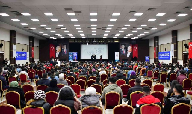 Esenyurt Belediyesi İstihdam Merkezi (ESBİM)'nin düzenlediği mülakatta ...