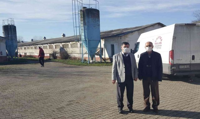 Zonguldak İl Tarım ve Orman Müdürü Cemalettin Çataklı, Çaytes yumurta tavuk çiftliğine incelemede bulundu