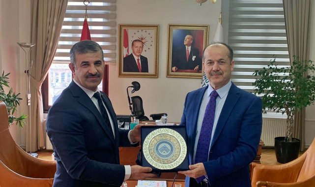 Çankırı Karatekin Üniversitesi Rektörü Prof. Dr. Harun Çiftçi'yi ağırla...